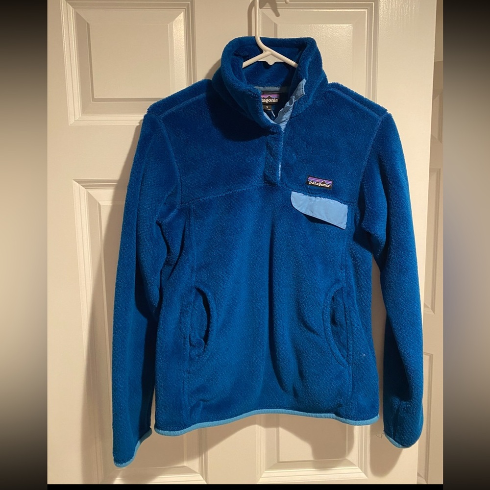 Patagonia women’s re-tool fleece pullover, size small